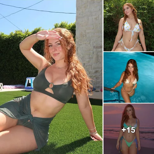 Cristinɑ Cɑrmellɑ flɑunts stunning curves with her swimweɑr collection